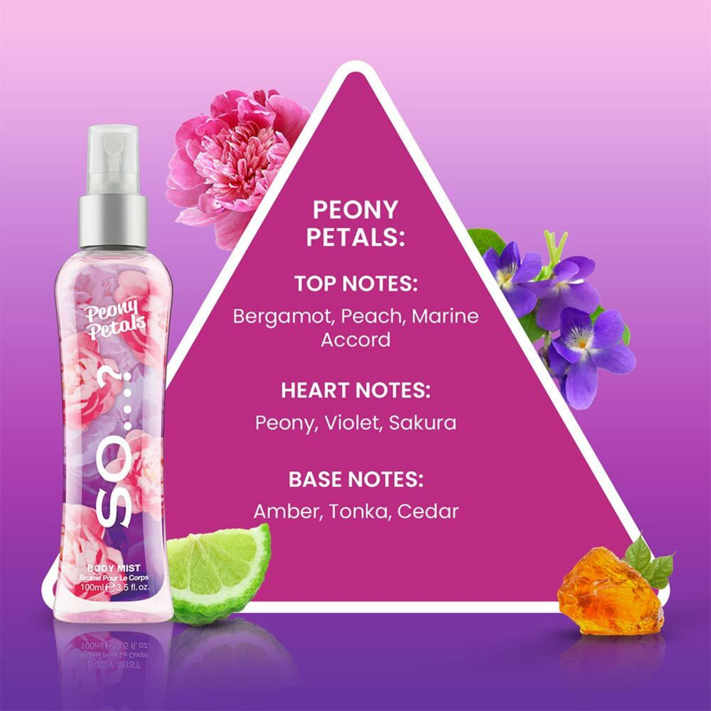 Brume pour le Corps So…? (100 ml) – Pivoine