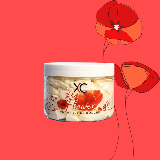 Chantilly de douche - 100G - Red Flower