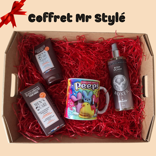 Coffret Mr Stylé  | Soin + Cadeau personnalisé