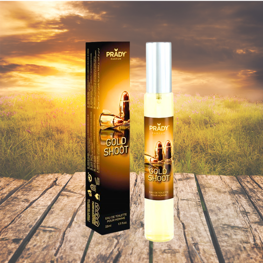 Eau de toilette homme – Gold Shoot by Prady | 33ml