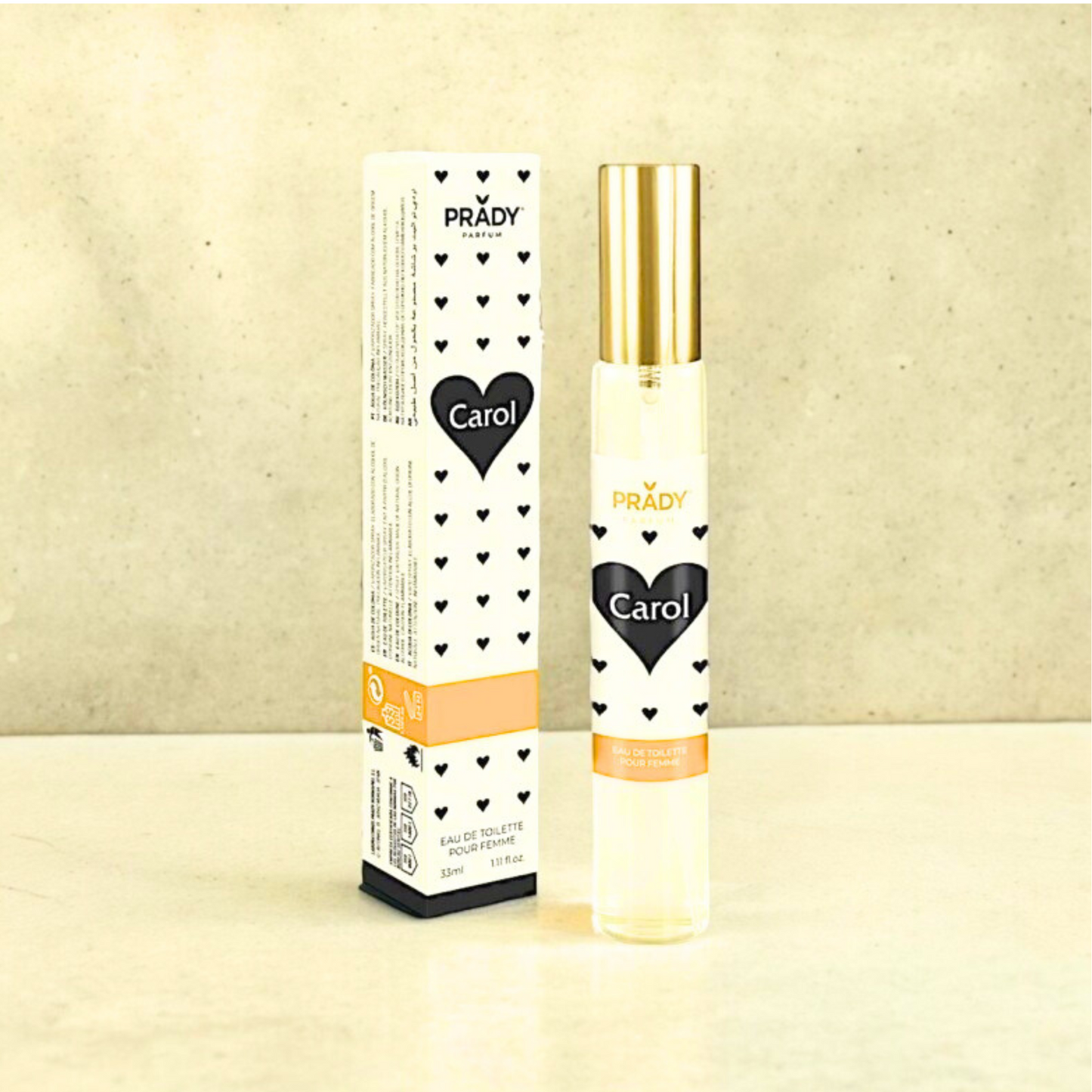 Eau de toilette femme – Carol by Prady | 33ml