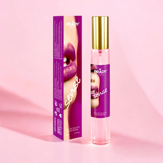 Eau de toilette femme – Sense by Prady | 33ml