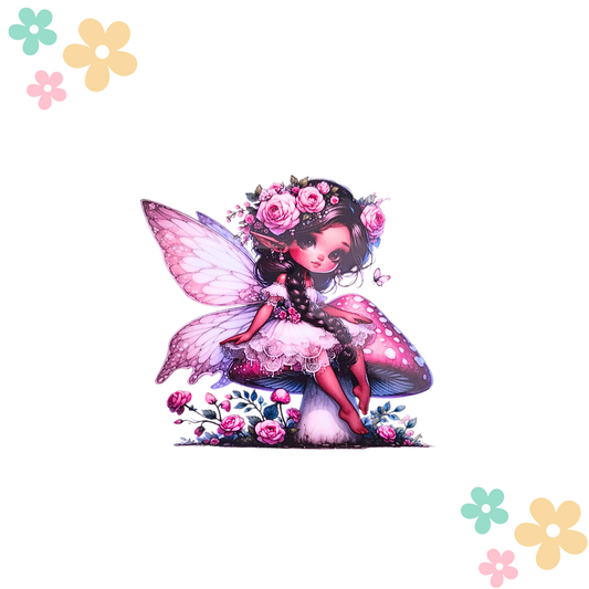 Fée Rose Champignon