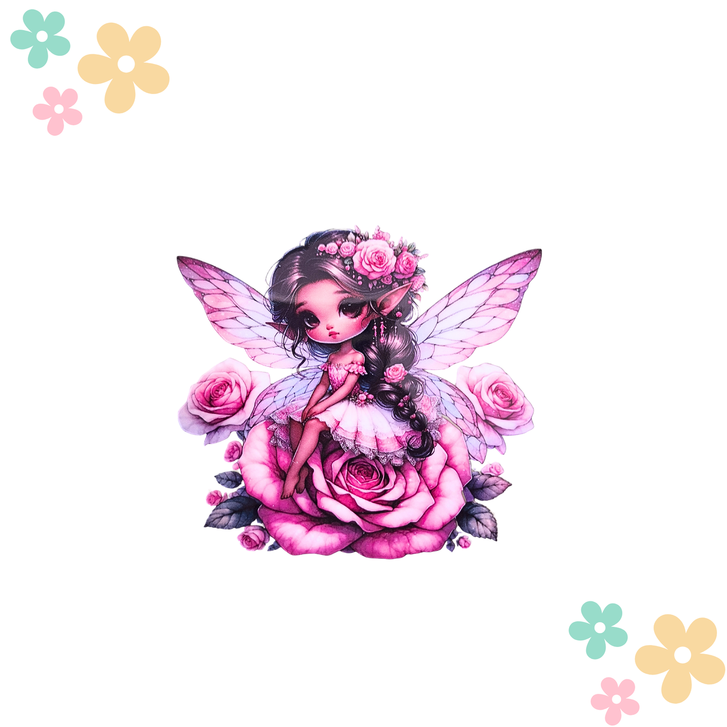 Fée Rose sur Rose