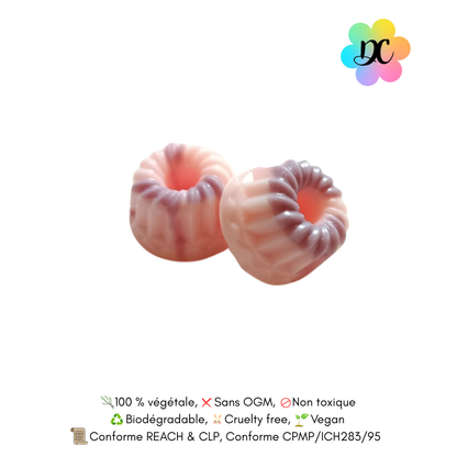 Bisou Fleurs des Îles – Fondant parfumé Frangipanier