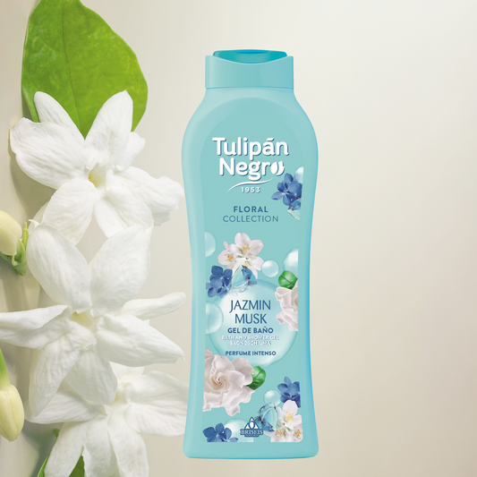 Gel douche Tulipan Negro  - Jasmin Musc - 650ml