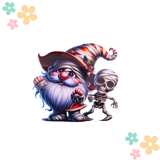 Gnome Momie Squelette