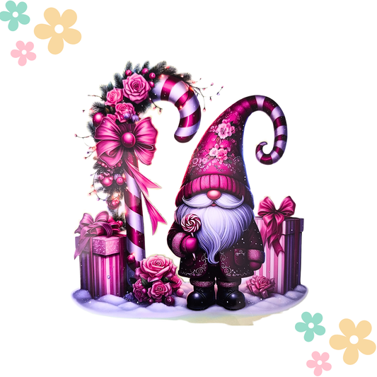 Gnome Rose Sucette