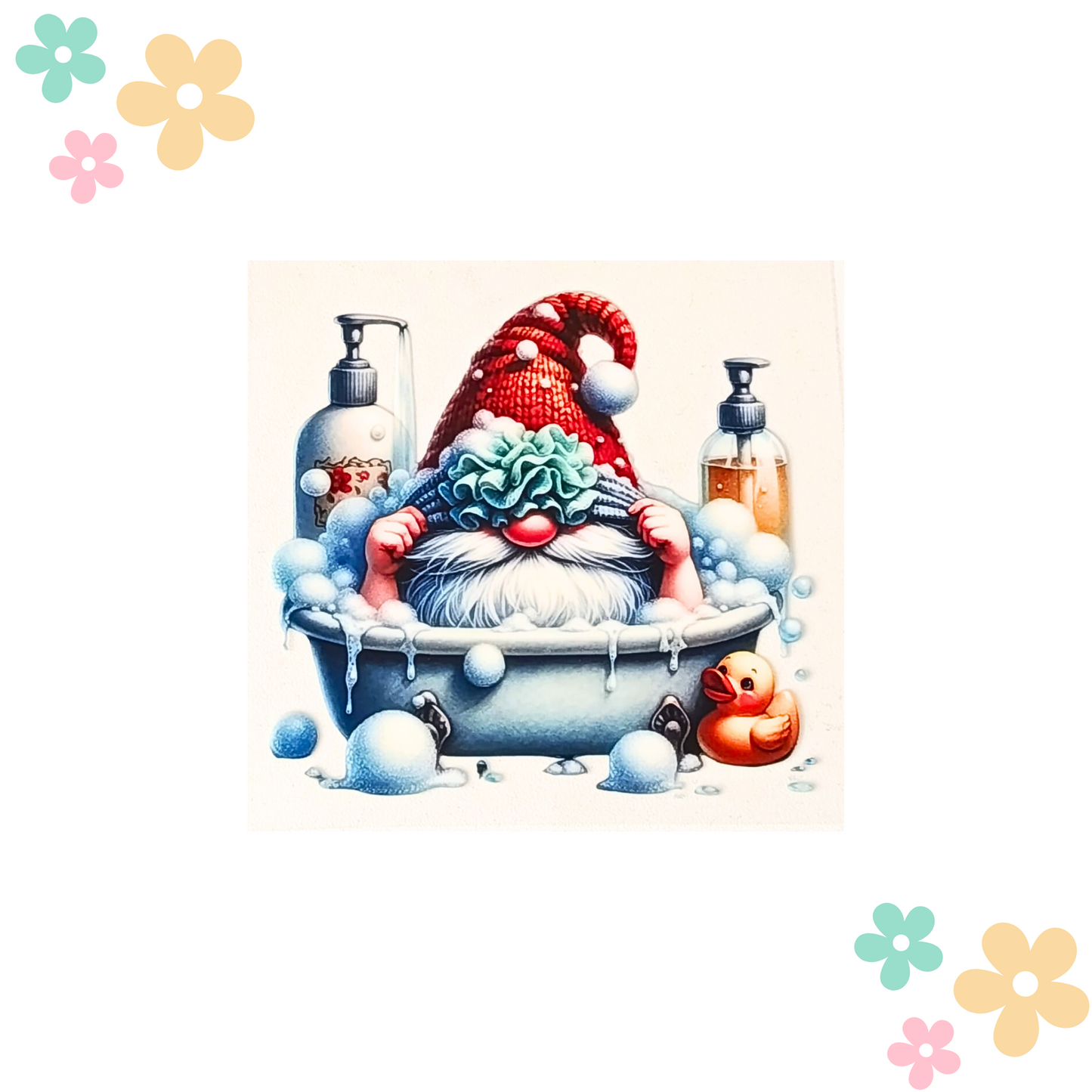 Gnome Rose de Bain