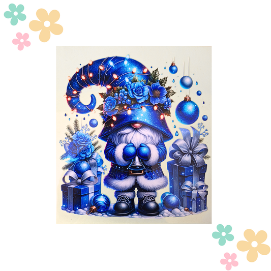 Gnome Clochette Bleu