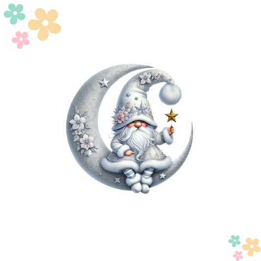 Gnome Etoile sur la Lune