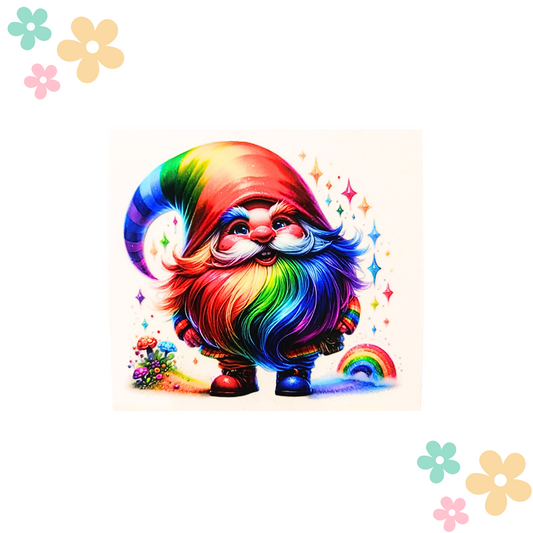 Gnome Multicolore Etoiles