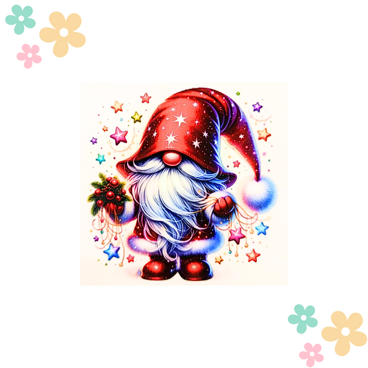 Gnome Rouge Noel Etoile