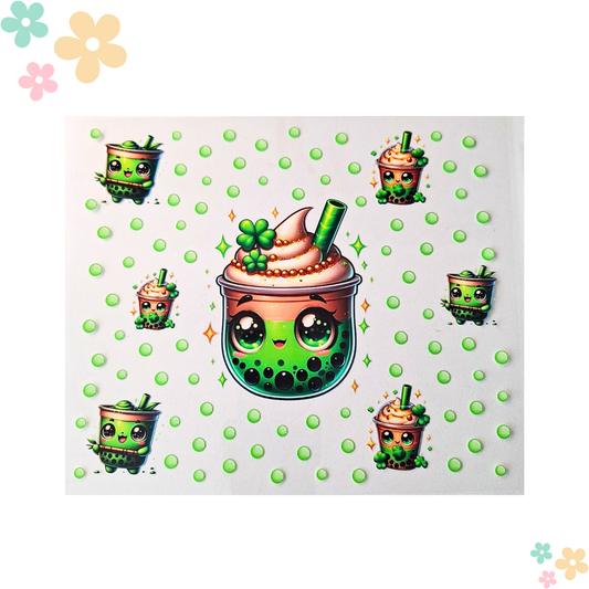 Bubble Tea Vert Chanceux
