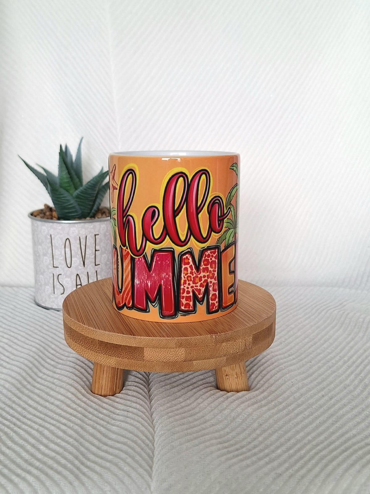 🦋Mug - Hello Summer 🦋 MODELE D'EXPOSITION