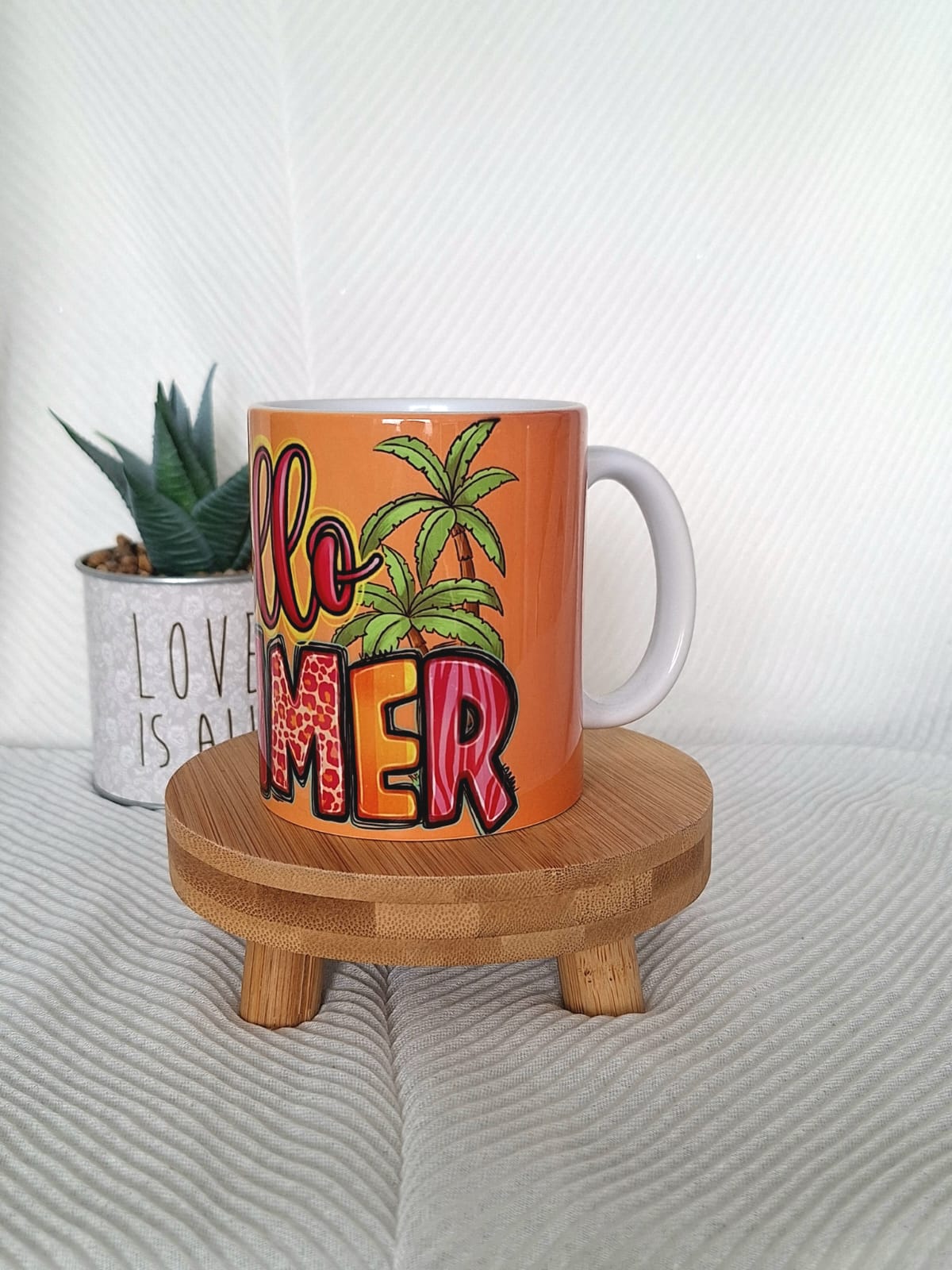 🦋Mug - Hello Summer 🦋 MODELE D'EXPOSITION