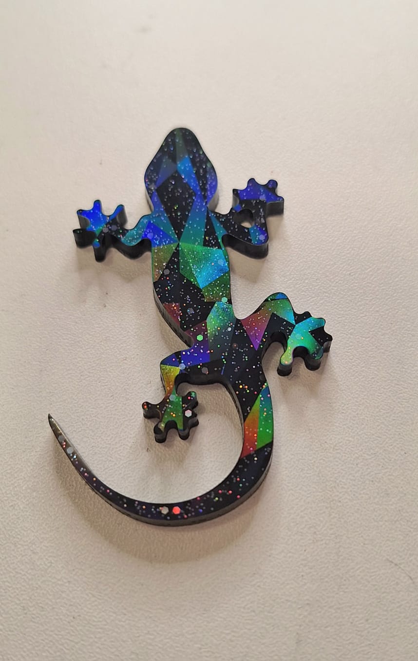 Porte clef Lézard Holo