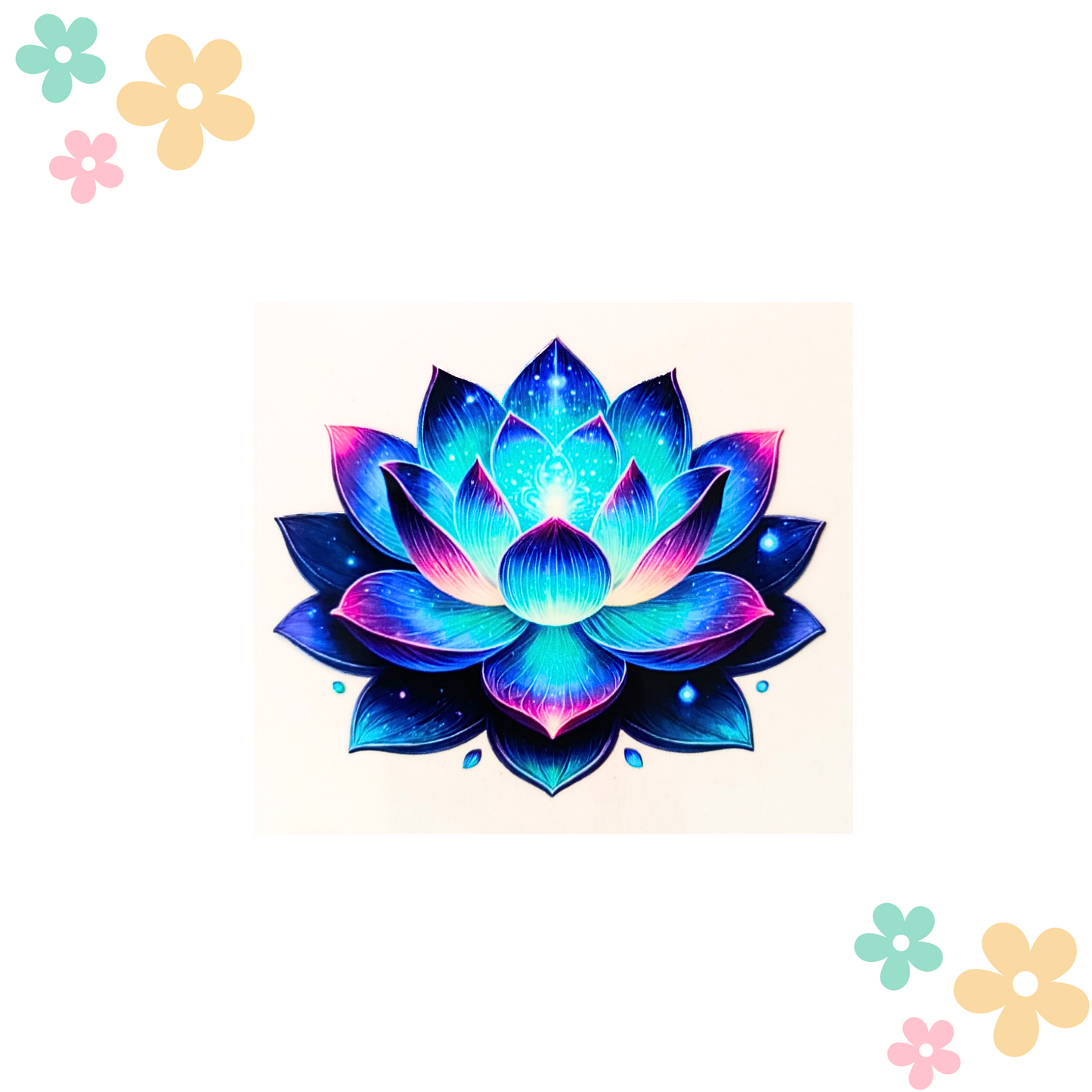 Lotus Bleu & Rose