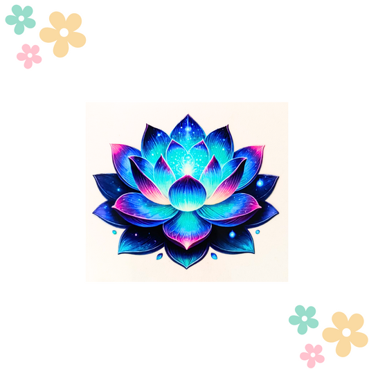 Lotus Bleu & Rose