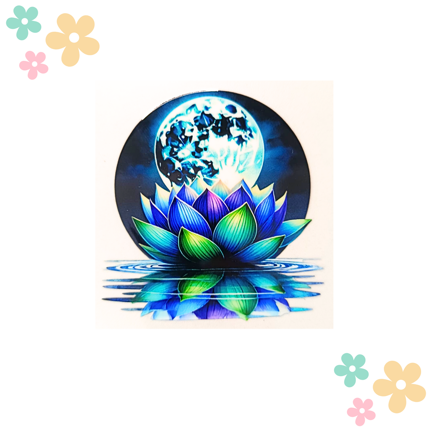 Lotus Lune sur l'Eau
