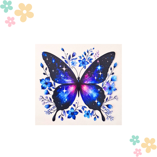 Papillon bleu