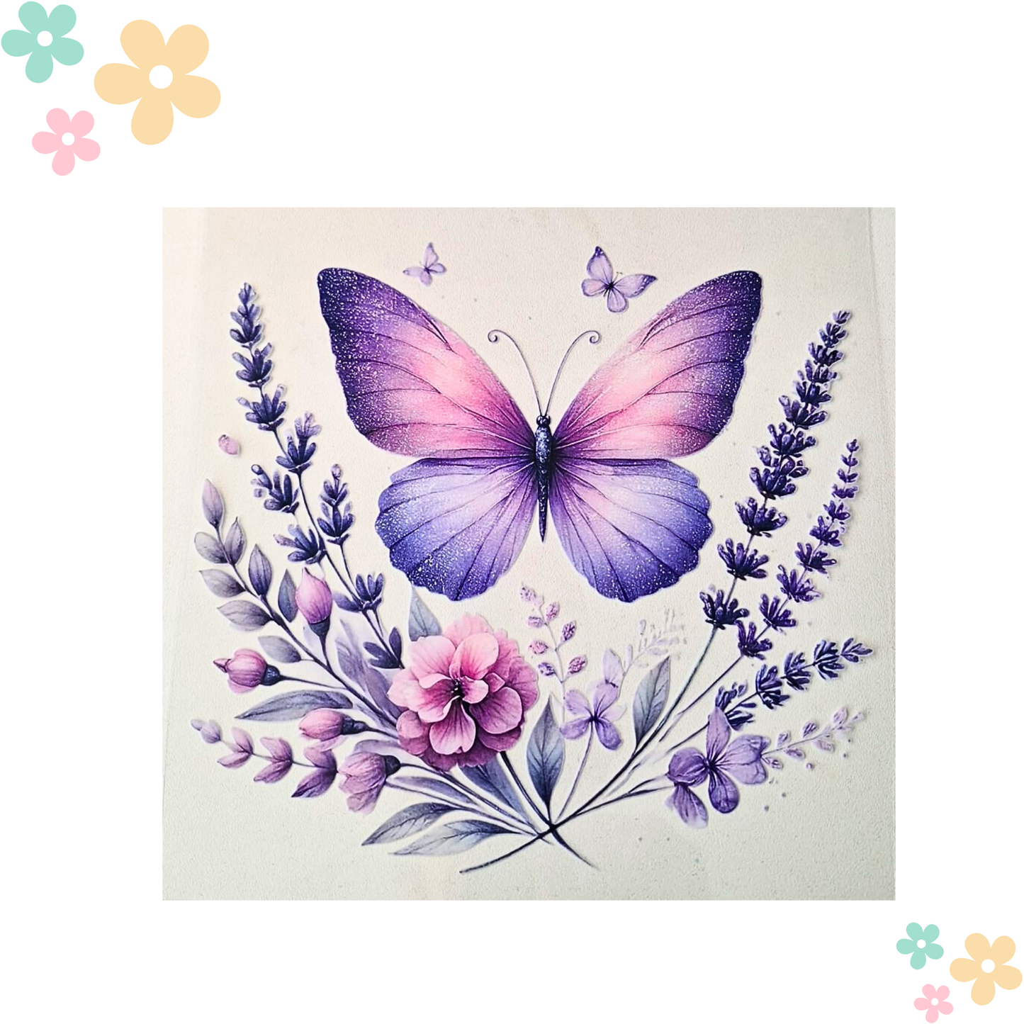 Papillon Mauve Lavande