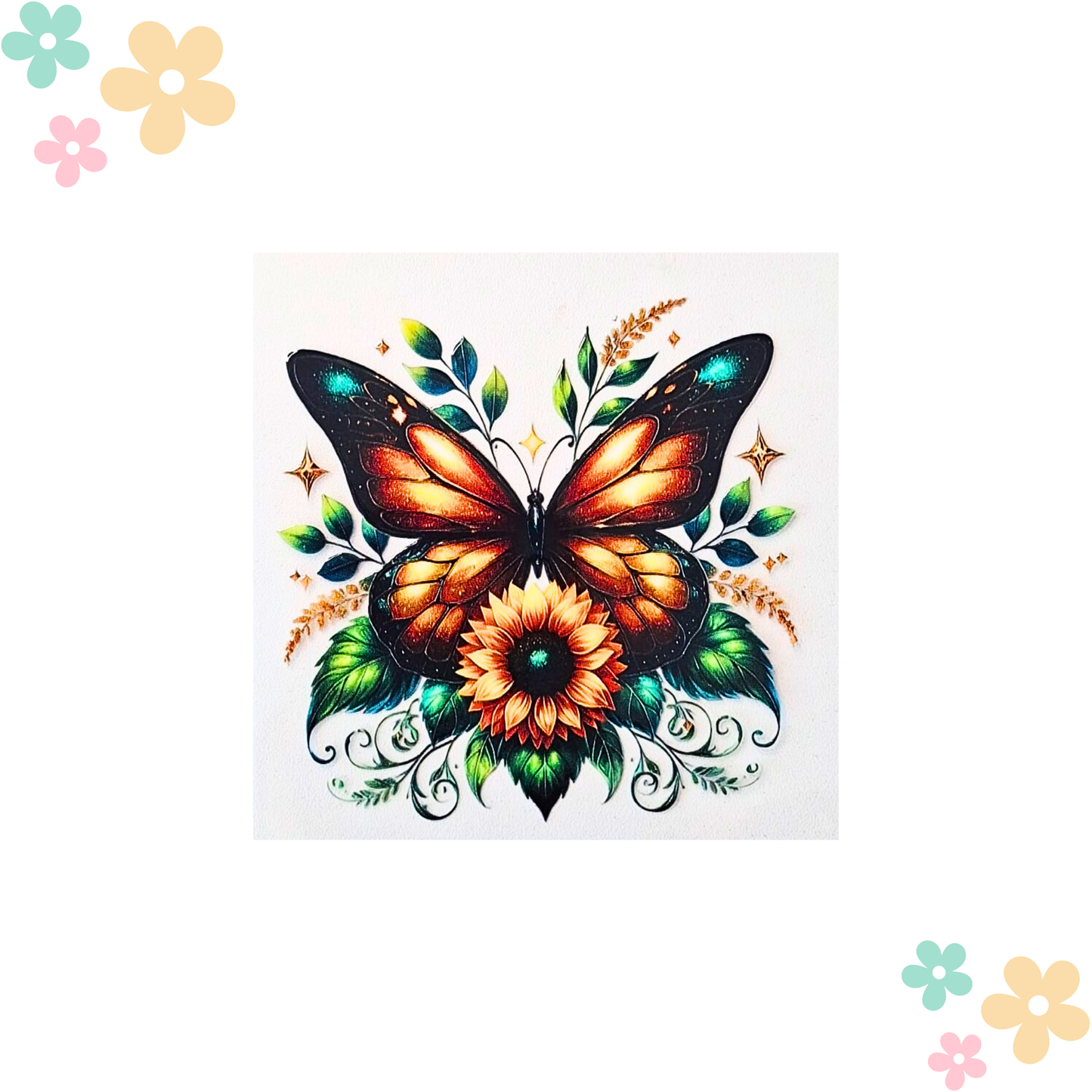 Papillon Jaune Tournesol