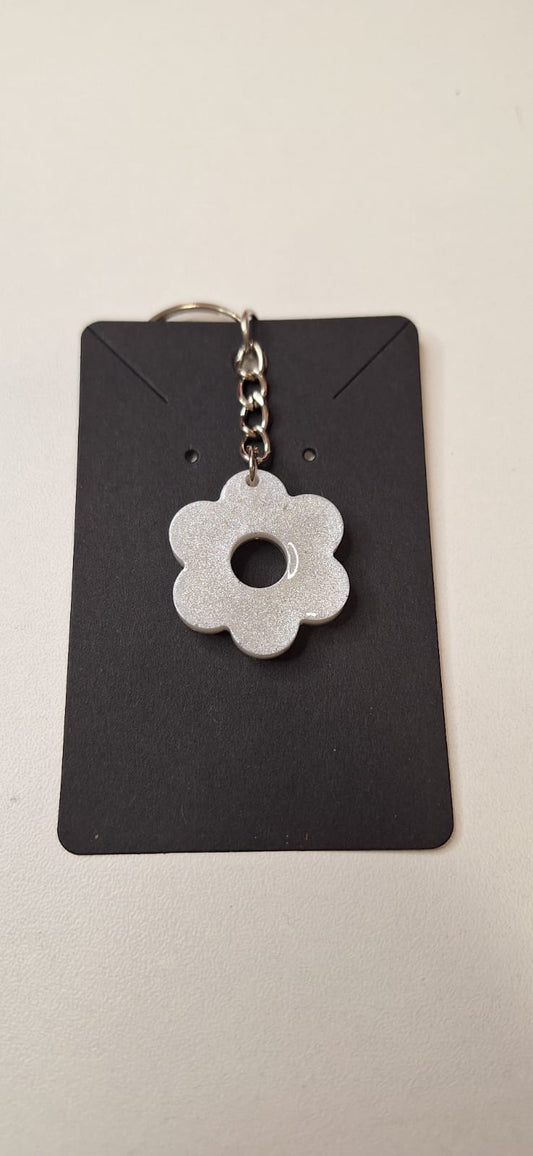 Porte-clé Fleur en Résine – pré commande