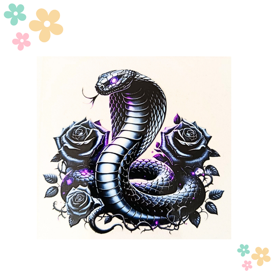 Serpent Roses Noires