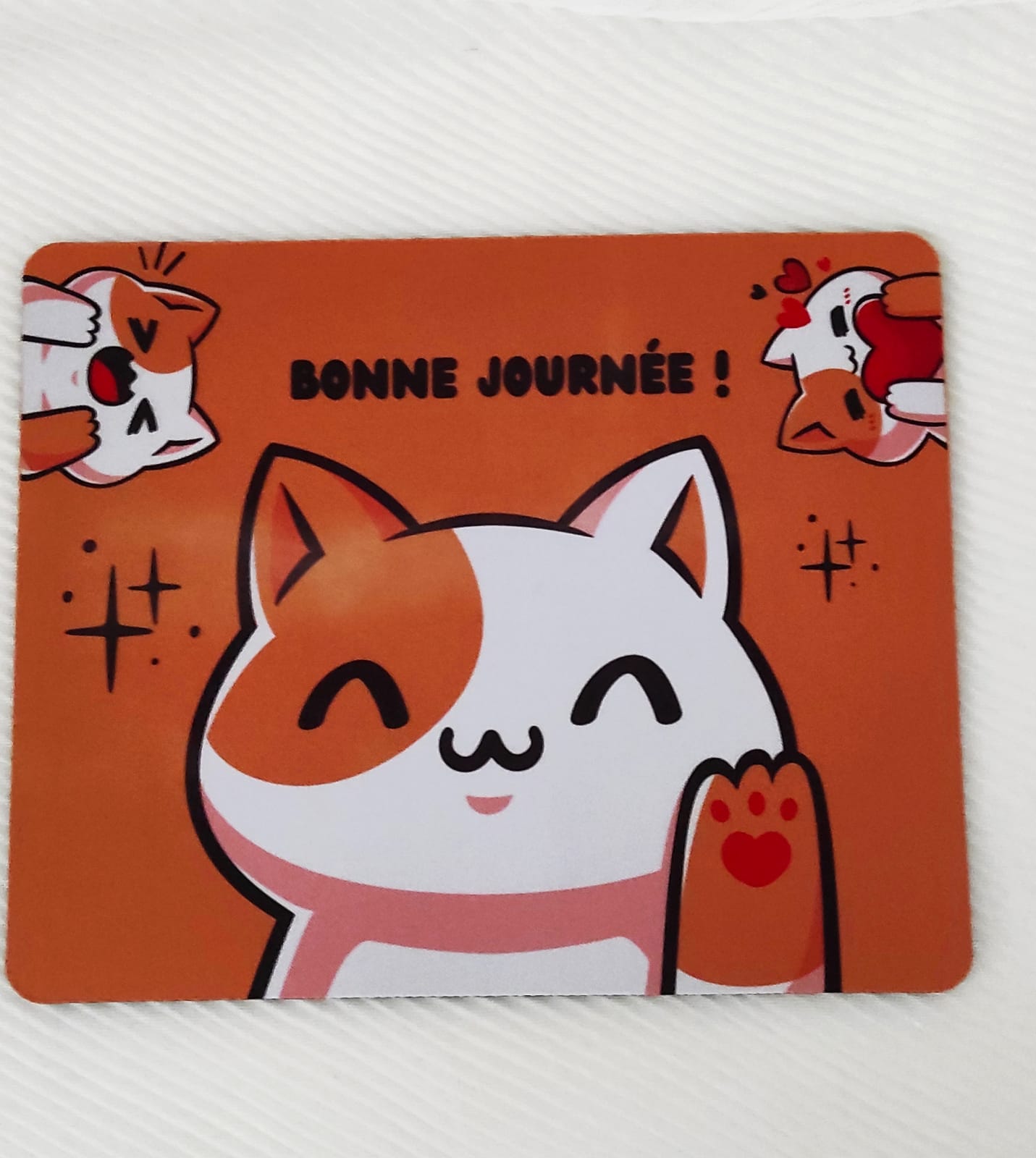 Tapis de souris personnalisé photo & texte