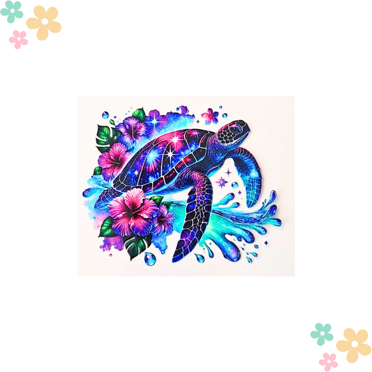 Tortue Hibiscus Spash