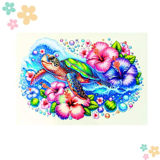 Tortue Hibiscus #2