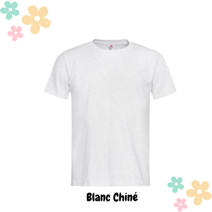 T-shirt unisexe personnalisé en coton – Transfert DTF