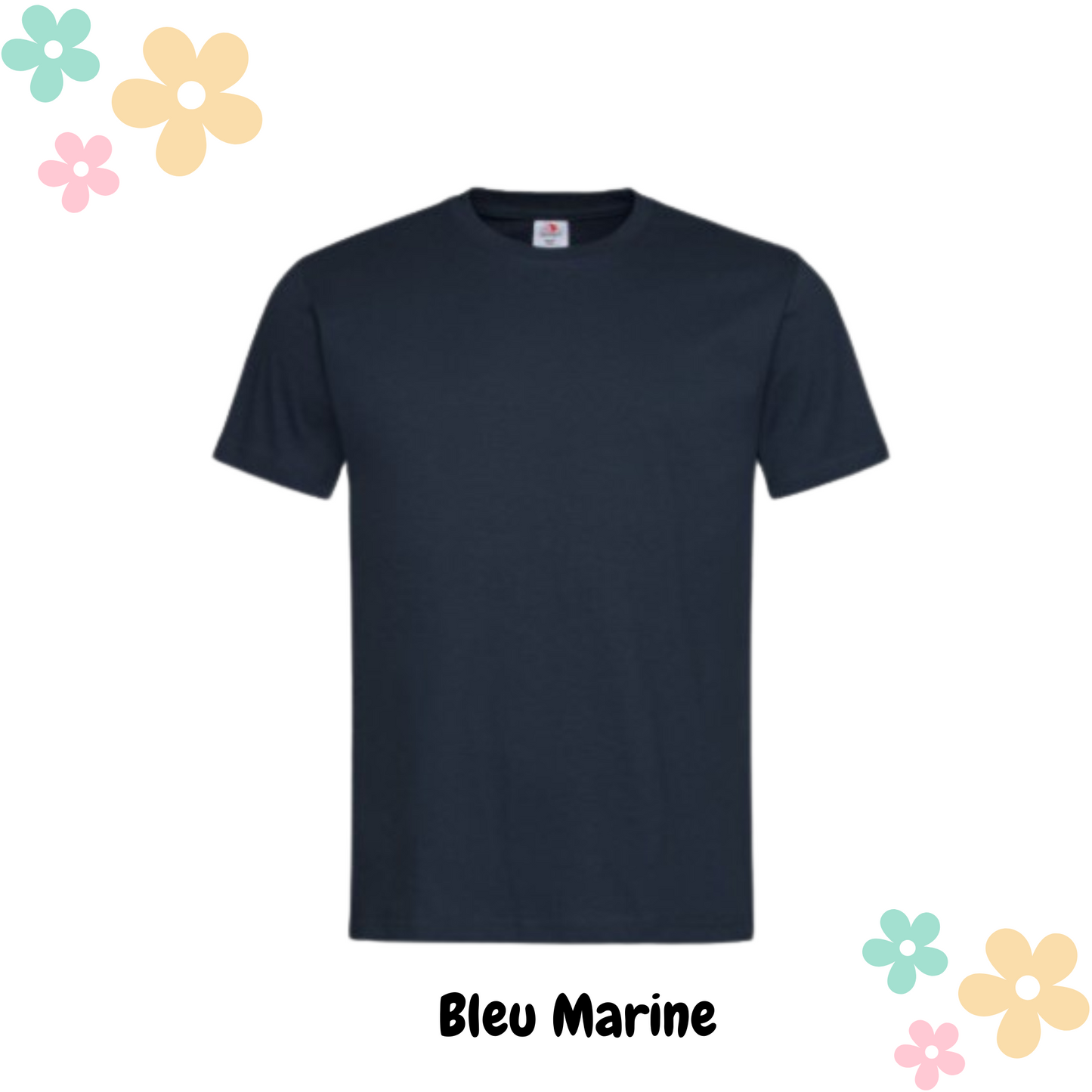 T-shirt unisexe personnalisé en coton – Transfert DTF