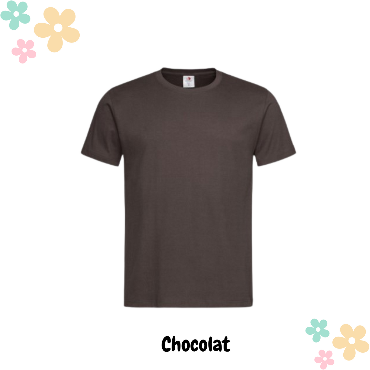 T-shirt unisexe personnalisé en coton – Transfert DTF