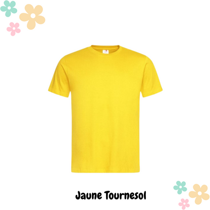 T-shirt unisexe personnalisé en coton – Transfert DTF