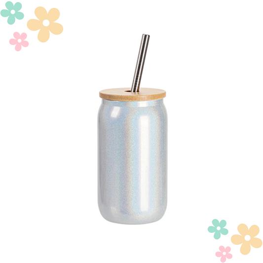 Verre Can - Effet Arc-en-ciel - 400ml - Personnalisable