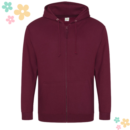 Veste Capuche Zippée Unisexe JUST HOODS - DTF