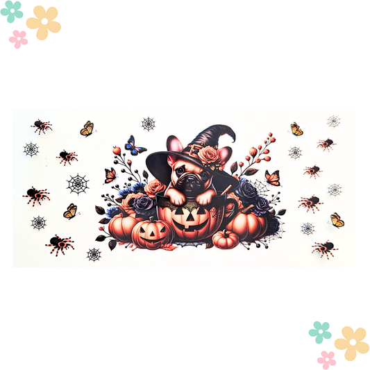 Wrap Bouledogue Français Halloween