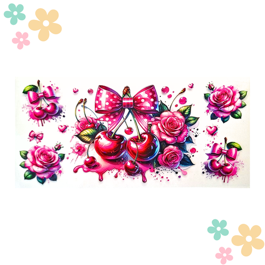 Wrap Cerise Noeud