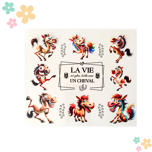 Wrap Cheval La Vie
