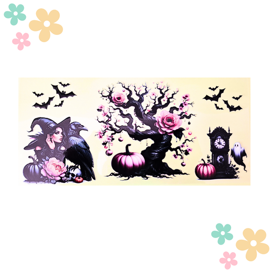 Wrap Halloween Corbeau