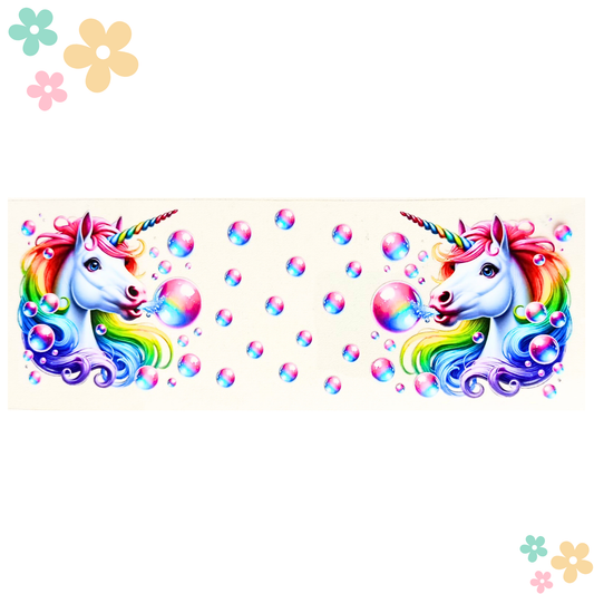Wrap Licorne Bubble