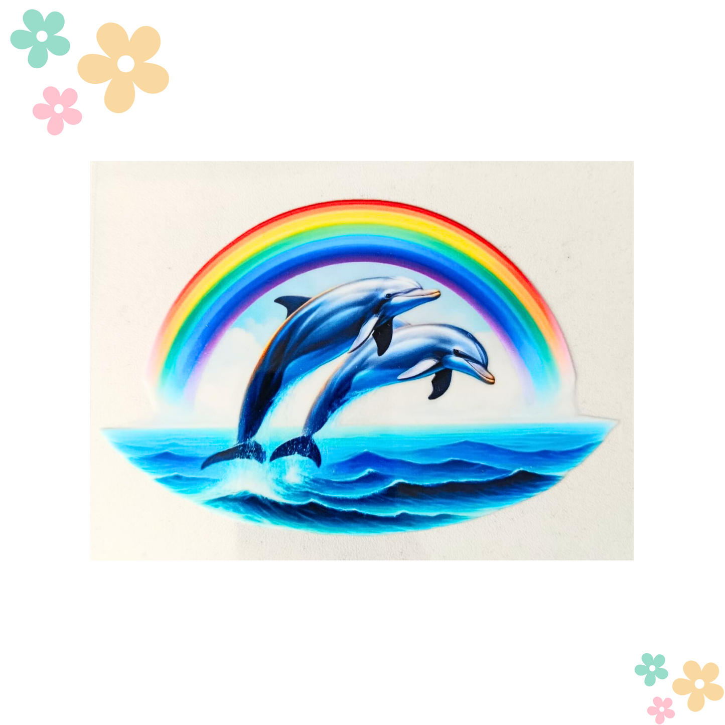 Duo Dauphin Arc en ciel