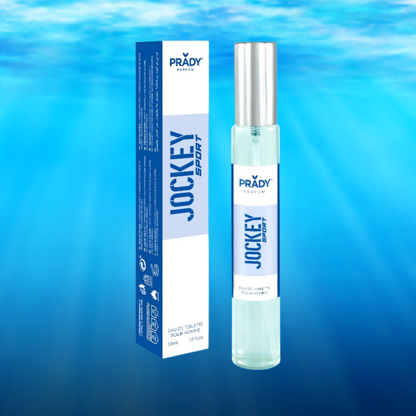 Eau de toilette Homme – Jockey Sport Prady | 33ml