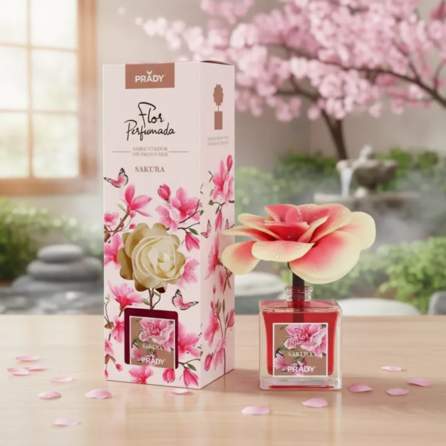 Fleur Mikado Parfumée PRADY - SAKURA