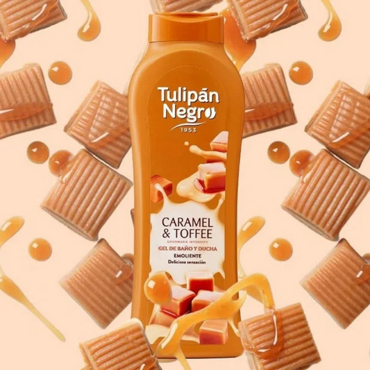Gel douche Tulipan Negro  - Caramel - 650ml