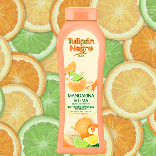 Gel douche Tulipan Negro  - Mandarine Lime - 650ml
