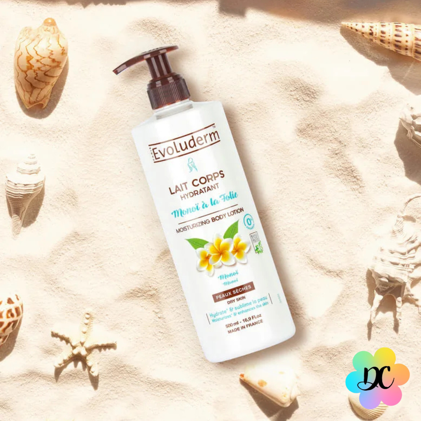 Lait Corps Hydratant Monoï à la Folie - 500ml