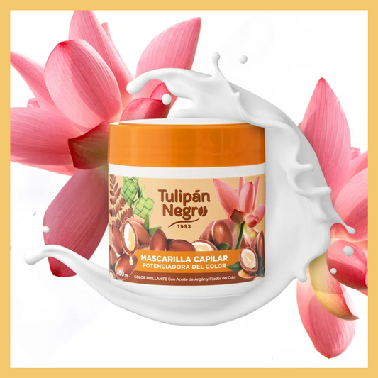 Masque Capillaire TULIPAN NEGRO - Couleur Intense
